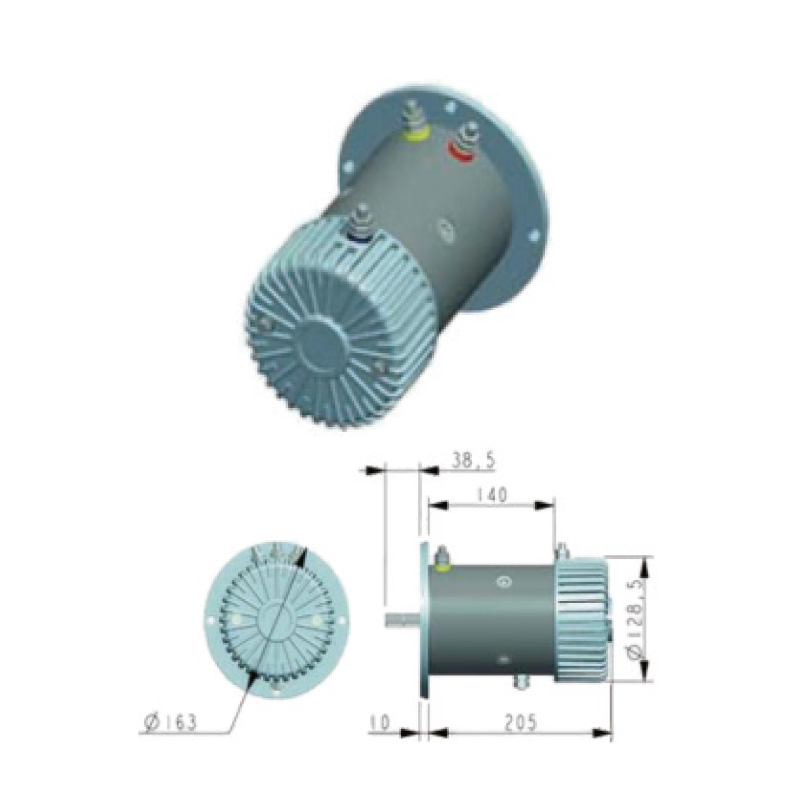 STARTER MOTOR REPAIR KIT FOR 12V 2200W 500A CW/CCW 额定扭矩 N.M: for WRENCH MOTOR